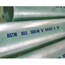 JIS G3456 STPT410 Tubo de aço galvanizado sem costura